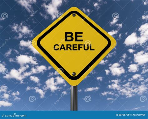 Be Careful With One.